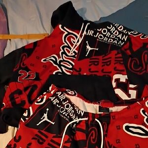 Jordan Women's Sweater in Red and Black